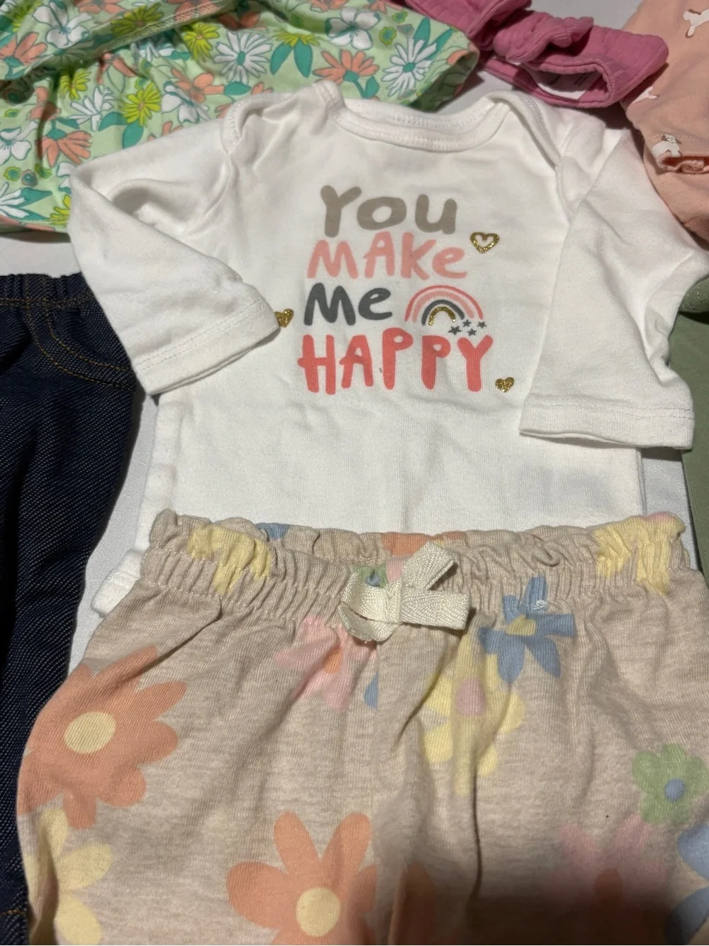 Baby 6-Piece Outfit Set - Multicolor Size 0-3 mos